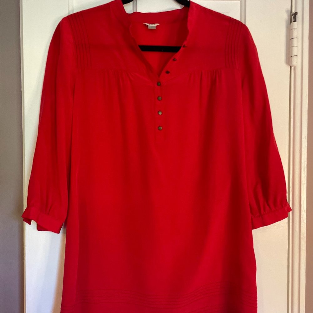 Fossil Red Blouse